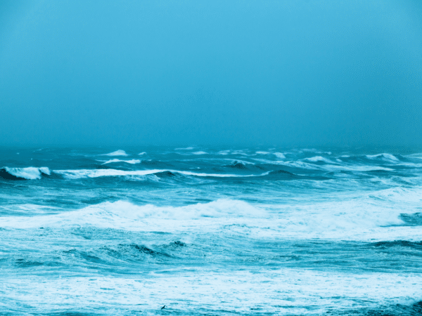 stormy ocean